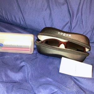 Pink vogue sunglasses